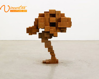2021 Vincentaa Offre Spéciale Corten Acier Jardin Décor Vie taille Figure statue