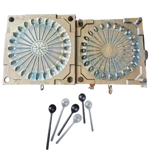 Molde de Inyección de Plástico para Cucharas Desechables de 24 Cavidades, Fabricante Profesional de Moldes de Inyección de Plástico - Product Image 4