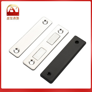 Loquet de porte magnétique invisible en acier inoxydable, design moderne et minimaliste, installation sans perçage pour armoire, tiroir, porte coulissante - Product Image 5