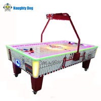 Machine de jeu d'arcade de hockey de vitesse personnalisée nouvelle marque Simulateur de air hockey style sport Poussoir à pièces Matériau métallique pour le divertissement