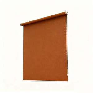 कस्टम सादे कपड़े रोलर रंगों के लिए लक्जरी क्षैतिज गोल खिड़की अंधा - Product Image 1