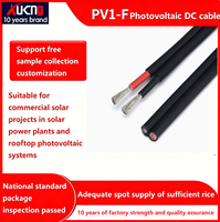 Cable Solar de Cobre Estañado Personalizado de 4/6/10/16 mm² CC PV 1000V 1500V para Paneles Solares, Cable para Sistemas Fotovoltaicos