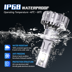 Sistema di illuminazione Auto 140W Super luminoso H1 H4 H7 <span class=keywords><strong>H11</strong></span> 9005 regolabile Auto faro a LED 12V-24V lampada anteriore rame tubo lampadina a LED X2 - Product Image 6