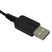 Cable de carga y transferencia de datos con conectores USB-A/USB-C para PSP Go (PSP-N1000/N1000) para sincronización con PC
