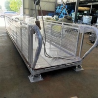 Pont flottant en promotion, passerelle flottante pour bateaux, quais flottants en aluminium, ponton flottant en acier galvanisé