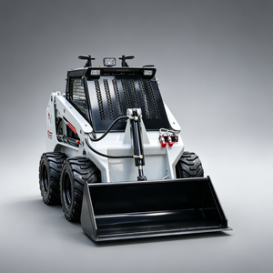 Mini-chargeuse sur chenilles multifonctionnelle 450 tout-terrain, petite et adaptée à une variété de sites - Product Image 4