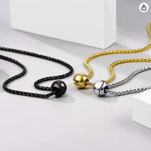 Colliers de baseball pour hommes et adolescents, pendentif de softball en acier inoxydable, chaîne, bijoux de sport pour hommes - Product Image 5