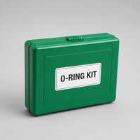 Option de composé NBR flexible pour la réparation de vannes de cylindres pneumatiques, option de service taille OEM, kit de joints toriques d'étanchéité à l'air industriel
