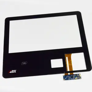 실내 풀 HD LCD 광고 플레이어 사용자 정의 터치 스크린 6 인치 모니터 용량 성 터치 스크린 패널
