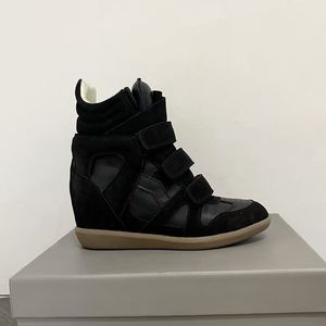 Chaussures de sport décontractées à tige haute de style européen <span class=keywords><strong>et</strong></span> américain, chaussures de rue pour femmes avec rehausseurs de hauteur intégrés - Product Image 5