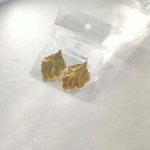 Orecchini in Metallo alla Moda, Placcati in <span class=keywords><strong>Oro</strong></span>, Gioielli di Lusso Resistenti allo Sbiadimento per Donne - Product Image 5