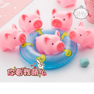 Kawaii Squeeze Pig Toy simpatici giocattoli per animali domestici per bambini con suono Antistress in gomma morbida Mini Stress rilievo da spremere giocattoli di maiale - Product Image 2