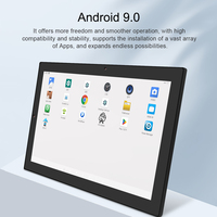 Écran tactile LCD intérieur Android Wifi 24 pouces pour magasin de détail OEM, affichage numérique publicitaire Full HD 1080P