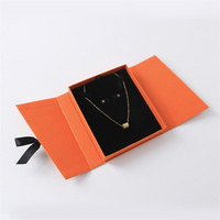 Style d'aimant nouveau design emballage bague à bijoux collier personnalisé conception d'expédition boîtes à bijoux boîte en papier boîte cadeau en papier personnalisée