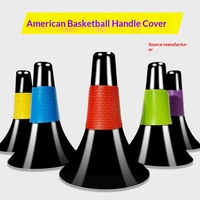 Cônes de marquage de 23 cm, cônes d'obstacles pour le dribble au basketball, cônes de signalisation pour l'entraînement et les exercices de coordination