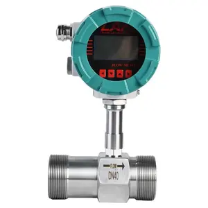 Aanpasbare Roestvrijstalen Diesel Brandstof Lpg Olie Waterdebietmeter Met Rs485 Turbine Sensor Vloeibare Turbine <span class=keywords><strong>Flow</strong></span> Meter Oem Ondersteuning - Product Image 3