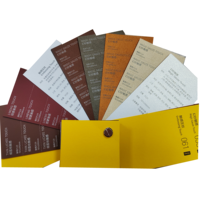 Meilleures ventes : Emballage de luxe personnalisable en matériaux vierges 120/250/300/350 GSM, toucher doux polaire, texture mode, spécialité texturée