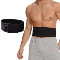Ceinture de fitness transfrontalière en néoprène et cuir de vachette épaissie pour la protection en haltérophilie, le squat, la compression abdominale et le soutien lombaire