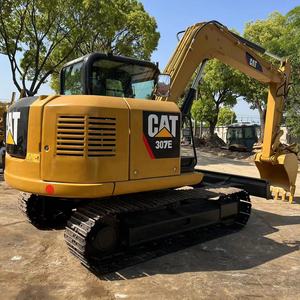 Excavadora pequeña de 7 toneladas 307E2 Excavadora usada agradable con componente de motor central - Product Image 1