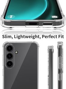 Meilleur vendeur en gros étui de téléphone pour Samsung pour <span class=keywords><strong>Galaxy</strong></span> A06 A16 A26 A36 A56 housse de protection en TPU rigide de luxe en cristal transparent - Product Image 3