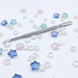 Flexible Daily Nail Care Tool Double Ended Stainless Steel Cuticle Pusher Straight <b>Edge</b> <b>Cutter</b> - Product Image 4