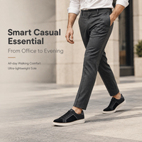 RADOLFA – Baskets élégantes grande taille pour hommes, style décontracté chic, légères, rehaussantes, tendance, pour la marche