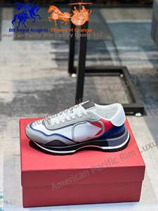 Zapatillas Deportivas Retro Multicolor para Hombre con Parte Superior de Materiales Mixtos para Uso Casual y Urbano - Product Image 6