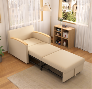 Canapé-lit pliant à trois volets - Moderne, doux, lavable, <span class=keywords><strong>convertible</strong></span> pour chambre à coucher et hôtel - Product Image 1