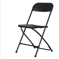 Vente en gros de tables pliantes en plastique de haute qualité de 6 pieds pour événements chaise pliante en plastique pour l'extérieur