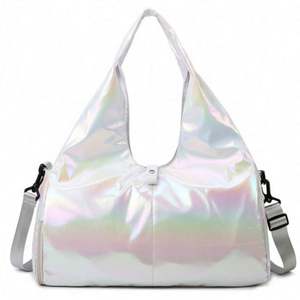 Sac de sport tendance pour femme, anti-éclaboussures, pour yoga et gym, nouveau design, sac de sport élégant pour femme - Product Image 4