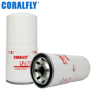Filtro de Aceite para Camiones LF670, Repuesto de Filtro de Motor Diésel, Suministro de Fábrica, Venta al Por Mayor OEM - Product Image 1