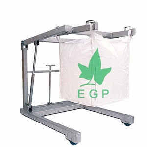 EGP 95x95x160 PP Fond Plat FIBC Grand Sac en vrac pour Emballage <span class=keywords><strong>de</strong></span> bois <span class=keywords><strong>de</strong></span> chauffage 500-2000kg Capacité <span class=keywords><strong>de</strong></span> chargement - Product Image 1