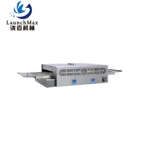 small electric household commercial use stainless steel 400 degree table top pizza oven 32 inch conveyor baking oven