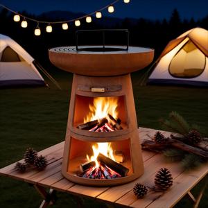 Brasero d'extérieur de haute qualité pour jardin, à économie d'énergie, pour bûches - Product Image 1