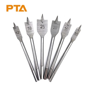 6 cái gỗ phẳng Spade bit thiết lập 1/4 inch Hex Shank gỗ làm việc khoan <span class=keywords><strong>bits</strong></span> trong PVC đôi vỉ - Product Image 2