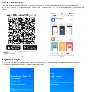 Microinversor Solar Fotovoltaico Conectado a la Red WVC-2000, Impermeable IP65, 2000W, Comunicación NFC y WIFI, Individual, para Sistemas Fotovoltaicos de Hogar y Oficina - Product Image 6