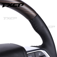 Convient pour Toyota Land Cruise Toyota Prado LC300 LC200 LC70 FJ70 FJ200 GR LC150 Volant en bois en cuir