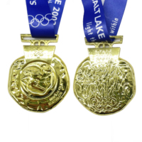 Médailles en métal personnalisées avec logo, ruban de marathon en alliage de zinc, médailles de basket-ball en métal personnalisées