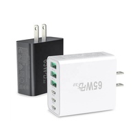 Chargeur multi-ports 65W 6 ports certifié CE FCC pour iPhone 17/16/15/14 Pro Max – Chargeur PD 6 ports pour téléphones (vente en gros)