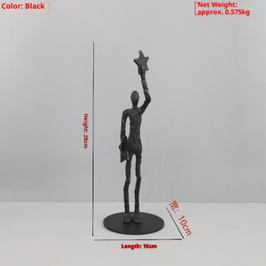 Scultura Moderna in <span class=keywords><strong>Ghisa</strong></span> con Figure Geometriche Astratte, Modello Tematico 1176 per Corridoio, Soggiorno, Hotel e Arredamento Casa - Product Image 6