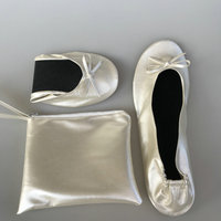 Chaussons plats jetables pliables pour mariage, printemps-été, à bride réglable, à enfiler, pour après-fête, vente en gros