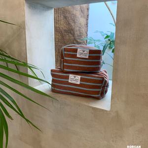 Terry Cloth Striped <b>Makeup</b> <b>Bag</b> High Quality Absorbent Soft And Comfortable <b>Makeup</b> <b>Bag</b> <b>Travel</b> <b>Bags</b> - Product Image 6