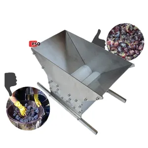 Large Scale Grape Crusher Destemmer / Grape Stem Separator / Grape Crushing Machine