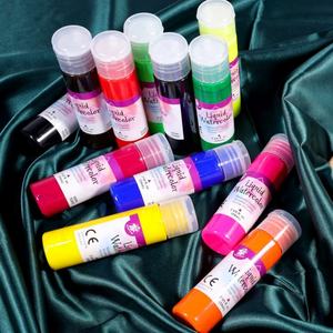 Pincel de acuarela líquido de 12 colores de marca OEM de la mejor calidad, caja de transporte de mano, pintura de acuarela no tóxica para niños - Product Image 2
