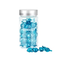 Capsules d'huile capillaire réparatrice et nourrissante CS-K pour cheveux abîmés avec vitamine E et huile d'avocat - Essence de soin capillaire