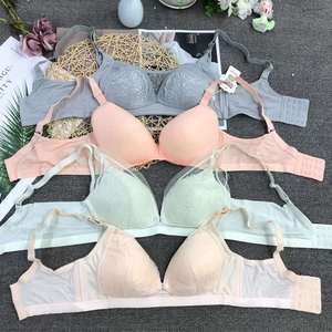 Soutien-gorge d'allaitement mixte à bas prix soutien-gorge d'allaitement en coton mince sans couture bébé alimentation avant ouvert soutien-gorge de sommeil d'allaitement de maternité - Product Image 2
