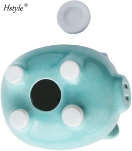 Salvadanaio in Ceramica a Forma di Maialino per Bambini, Regalo di <span class=keywords><strong>Compleanno</strong></span> per Ragazzi e Ragazze HS077 - Product Image 5