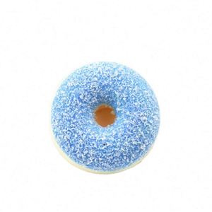 ของเล่นบีบคลายเครียดรูปโดนัท ทำจากพลาสติก PU กลิ่นหอม ฟองน้ำเนื้อนุ่ม บรรจุครีม  ได้รับมาตรฐาน CE พร้อมพวงกุญแจสำหรับเด็ก - Product Image 1