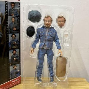 NECA Jaws Hooper Shark Cage Matt Figure Clothed Toony Terrors Jaws e Quint Action Figures Modellini di Squali Giocattoli Decorazioni da Scrivania - Product Image 3