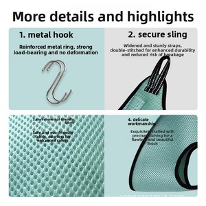 Hamaca para el Cuidado de Mascotas, para Perros y Gatos, Herramienta Antiarañazos, Soporte para Cortauñas, Herramienta para Administrar Medicamentos y Alimentar - Product Image 3